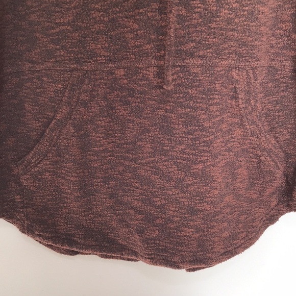 PRANA Women's Frieda Top long sleeve turtleneck oversized XS brown - Picture 4 of 10